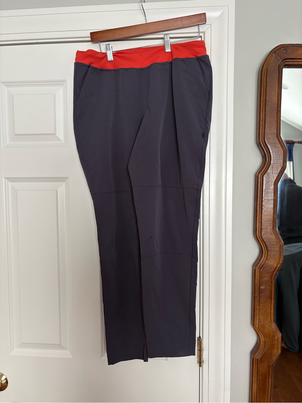 cotopaxi Women's pants in Heather Gray with Orange Trim - never worn